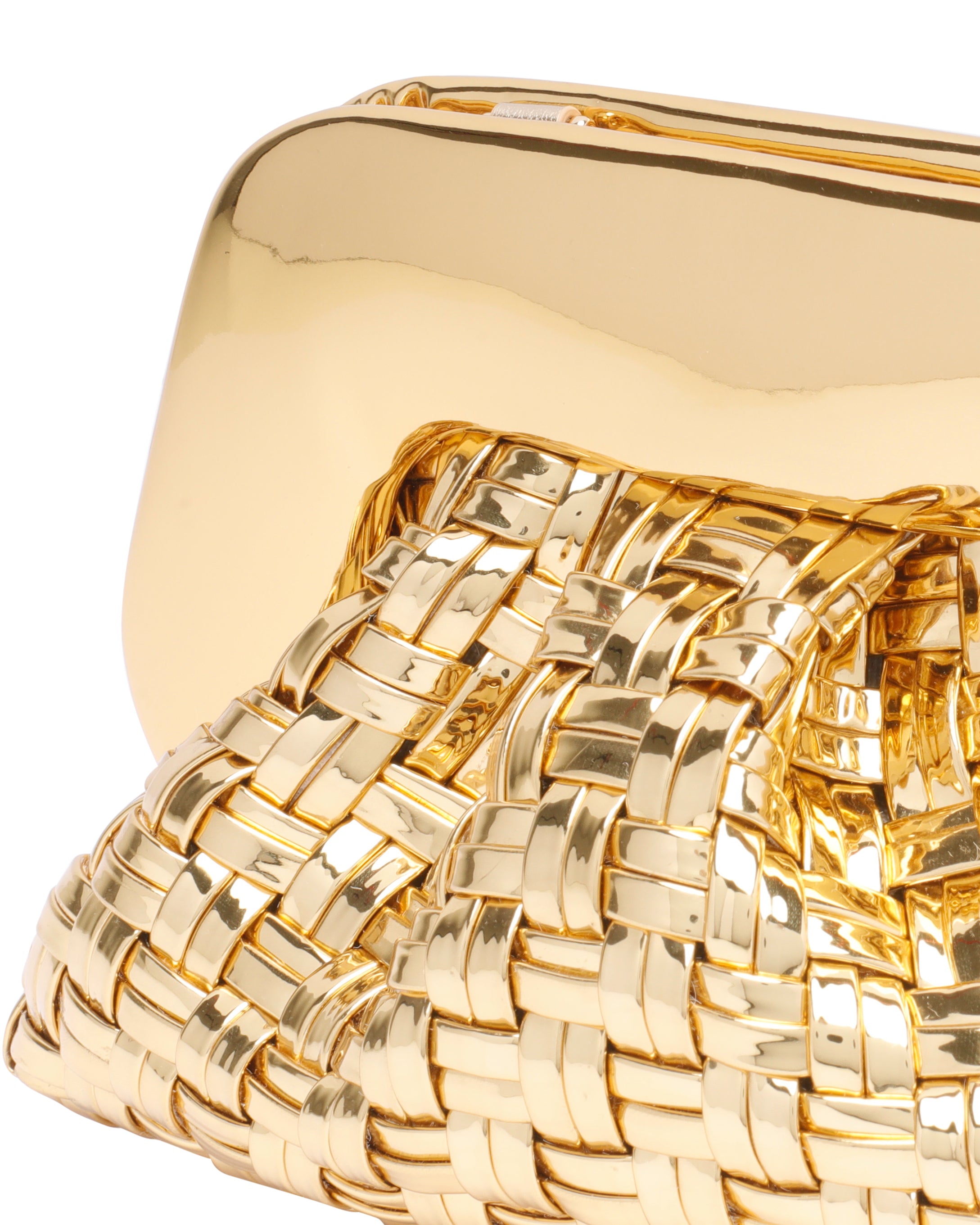 The Moire Bags Golden Vegan
