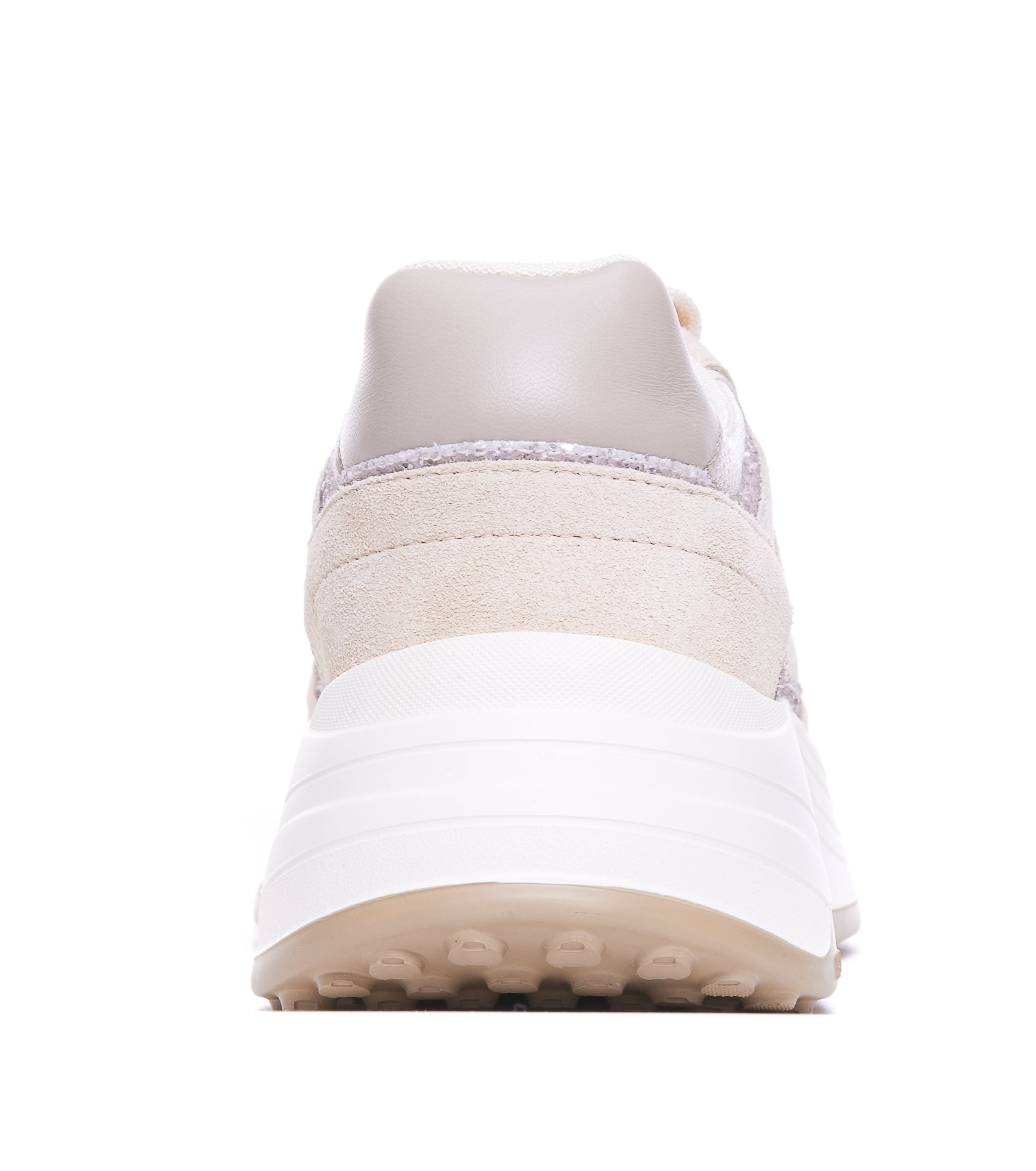 Hogan Sneakers Pink Leather And Suede