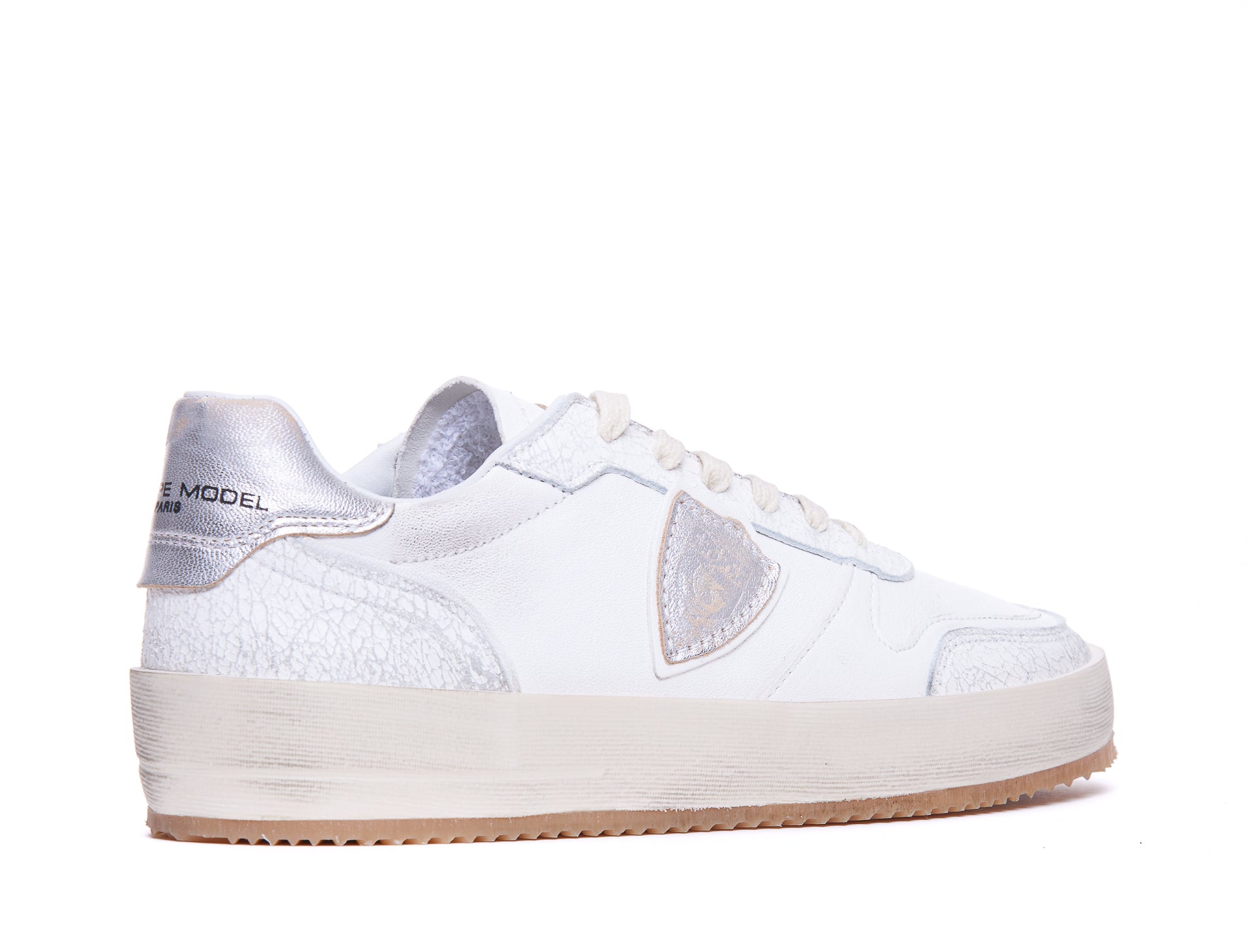 Philippe Model Sneakers White Leather/ Rubber Sole