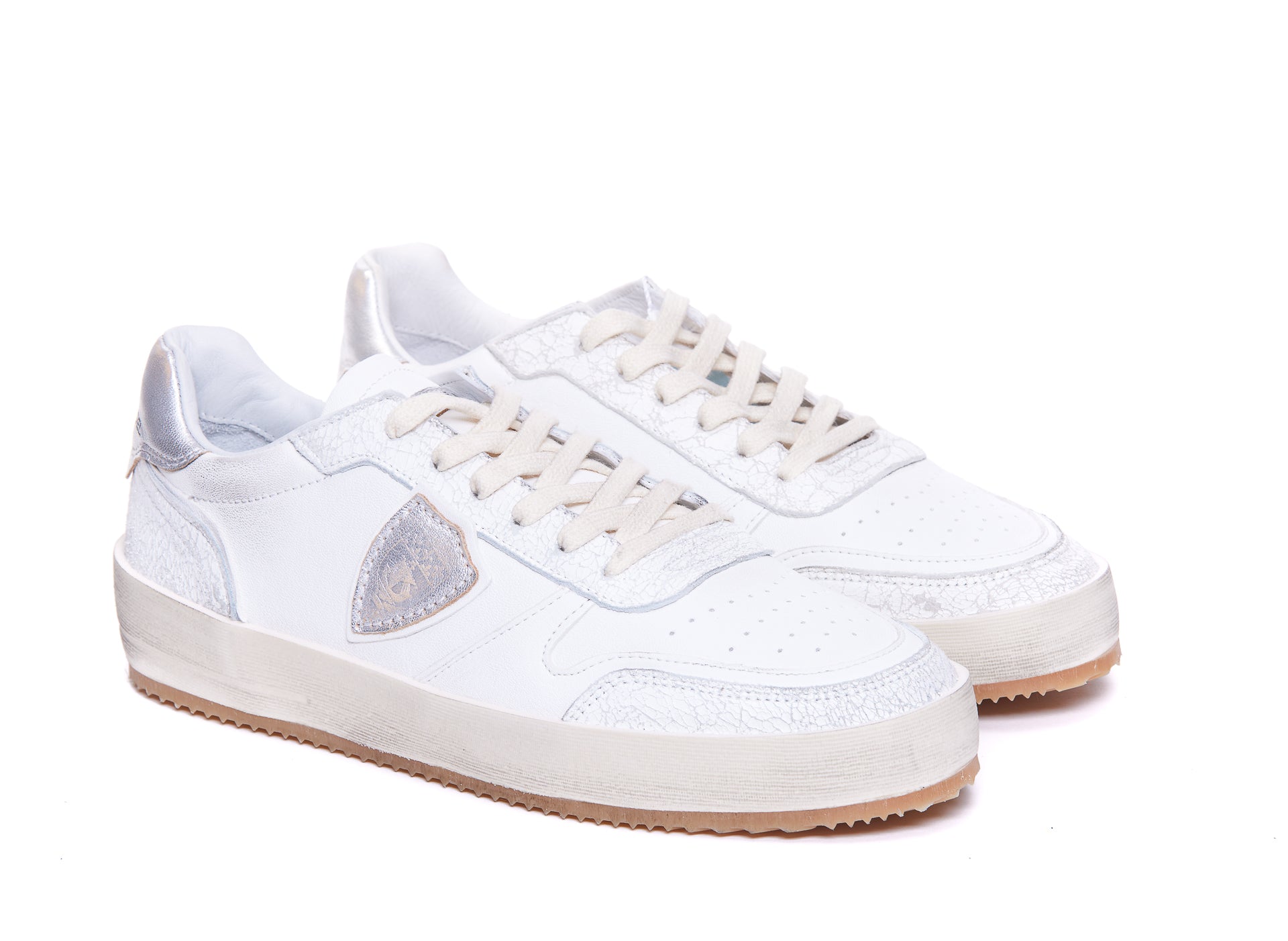 Philippe Model Sneakers White Leather/ Rubber Sole
