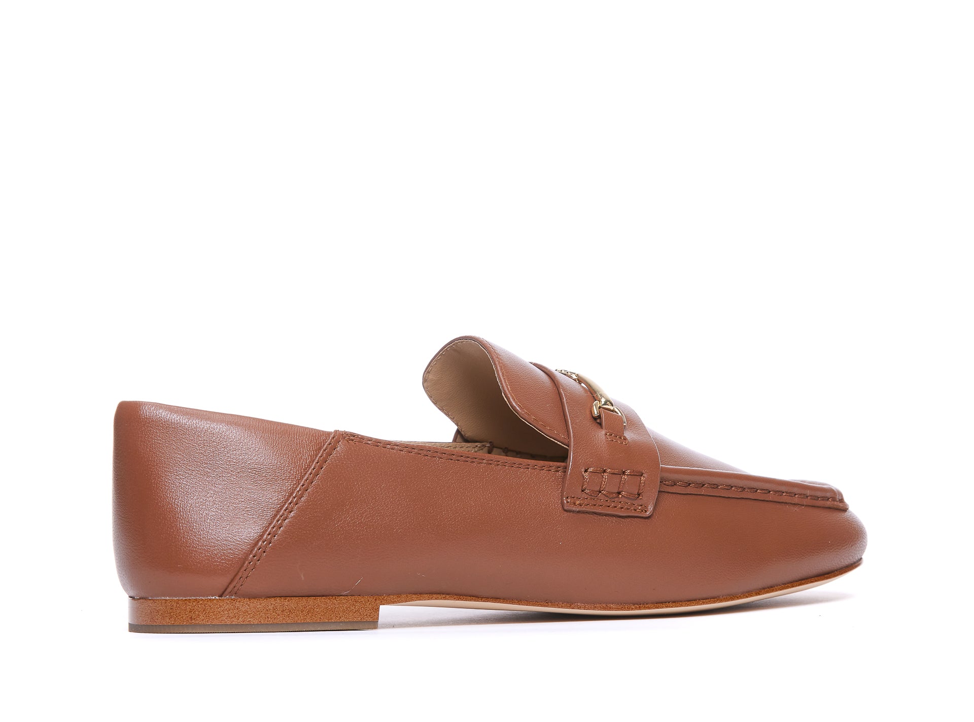 Michael Kors Flat Shoes Brown Leather / Sole