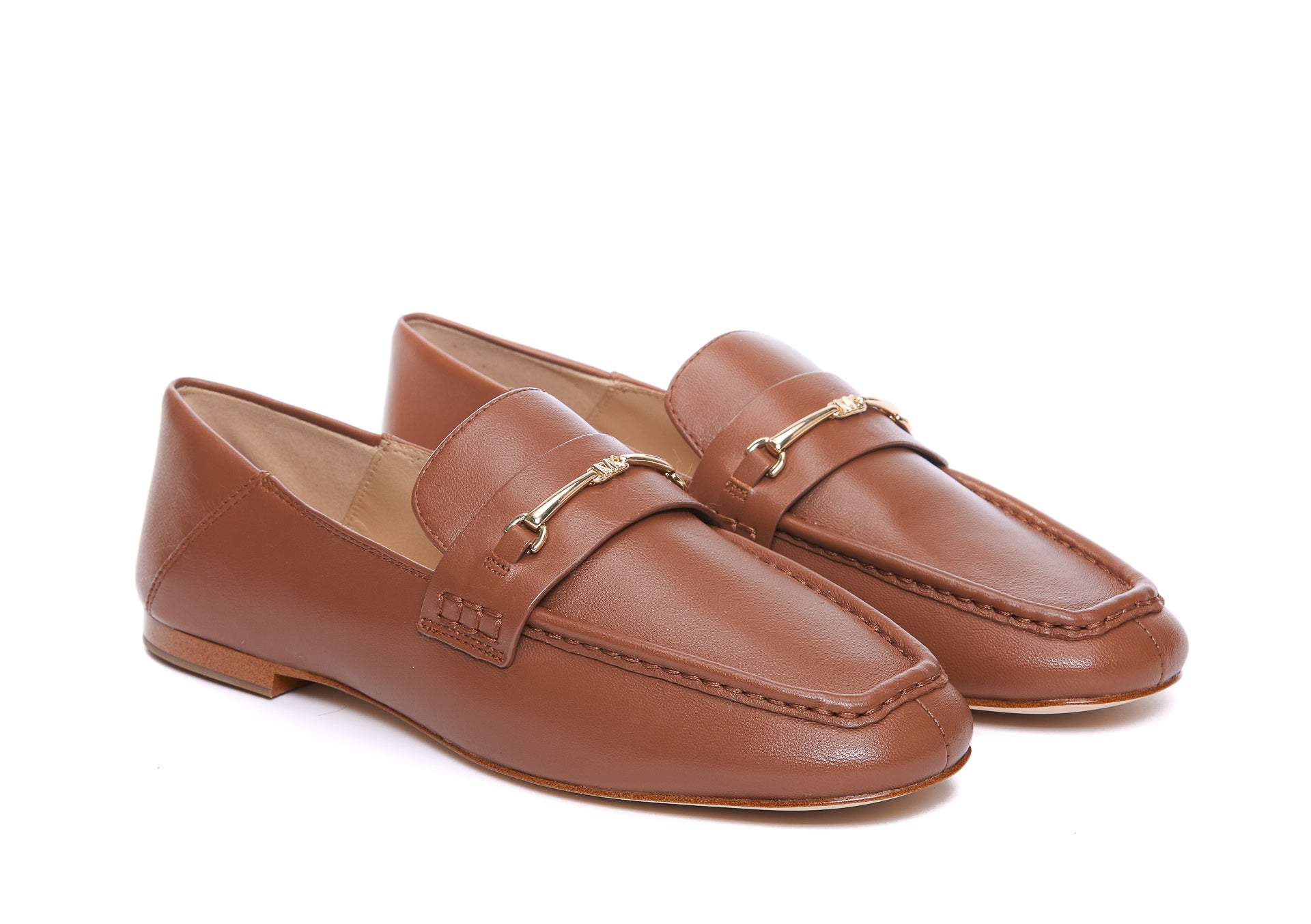 Michael Kors Flat Shoes Brown Leather / Sole