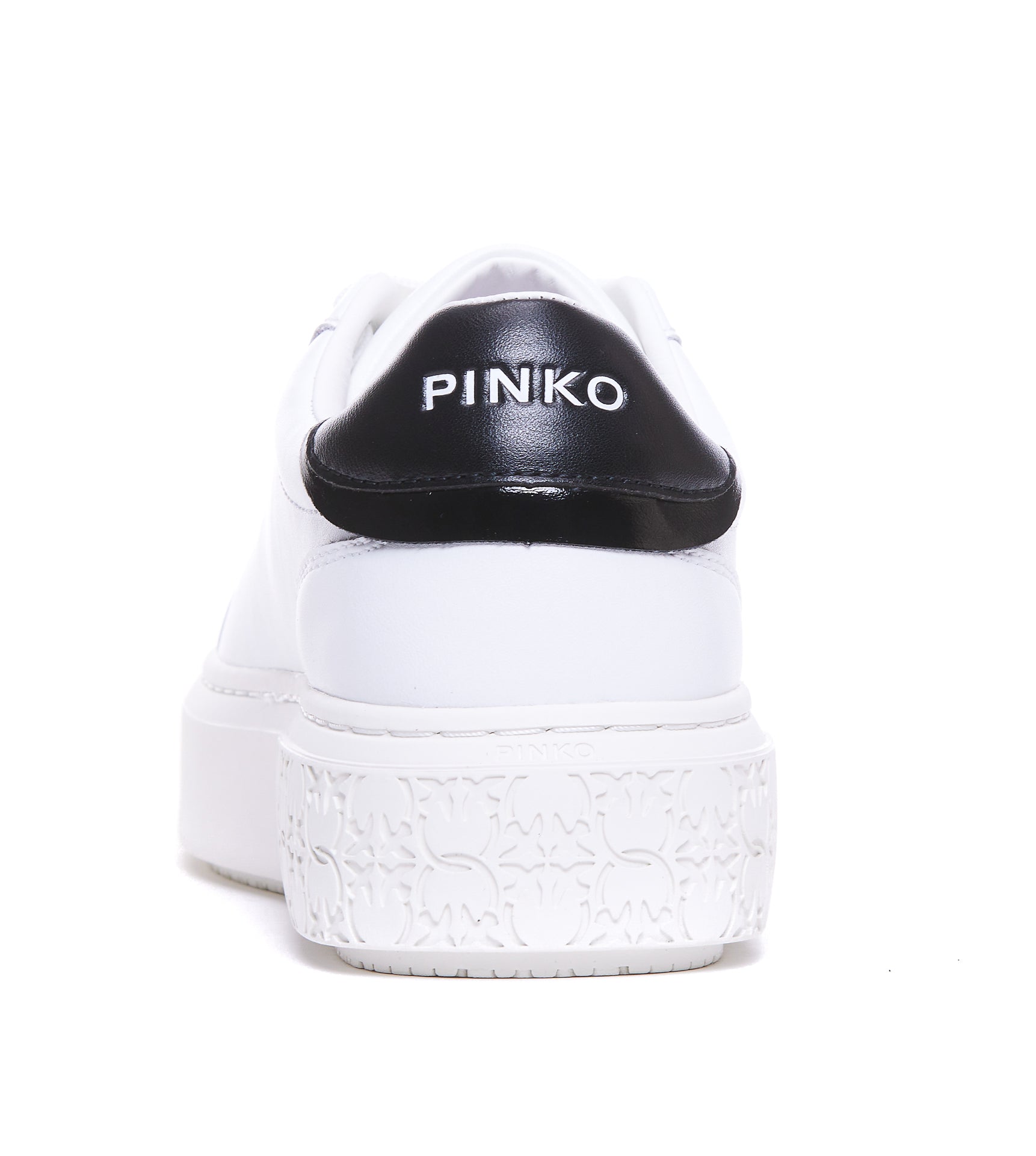 Pinko Sneakers White Leather / Rubber Sole