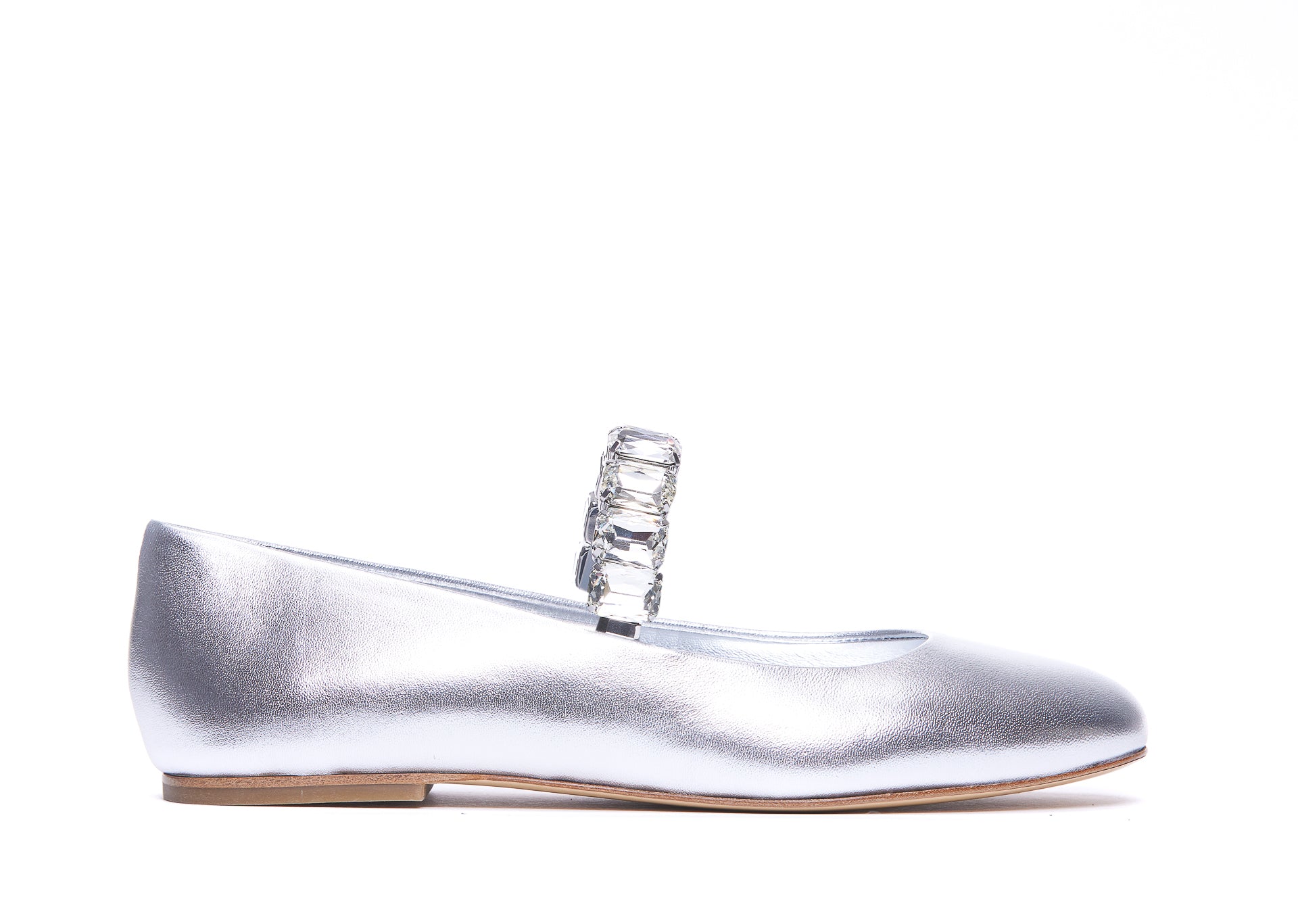 Casadei Flat Shoes Silver