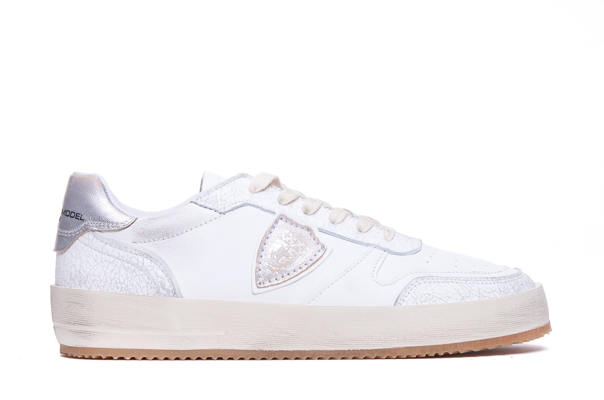 Philippe Model Sneakers White Leather/ Rubber Sole