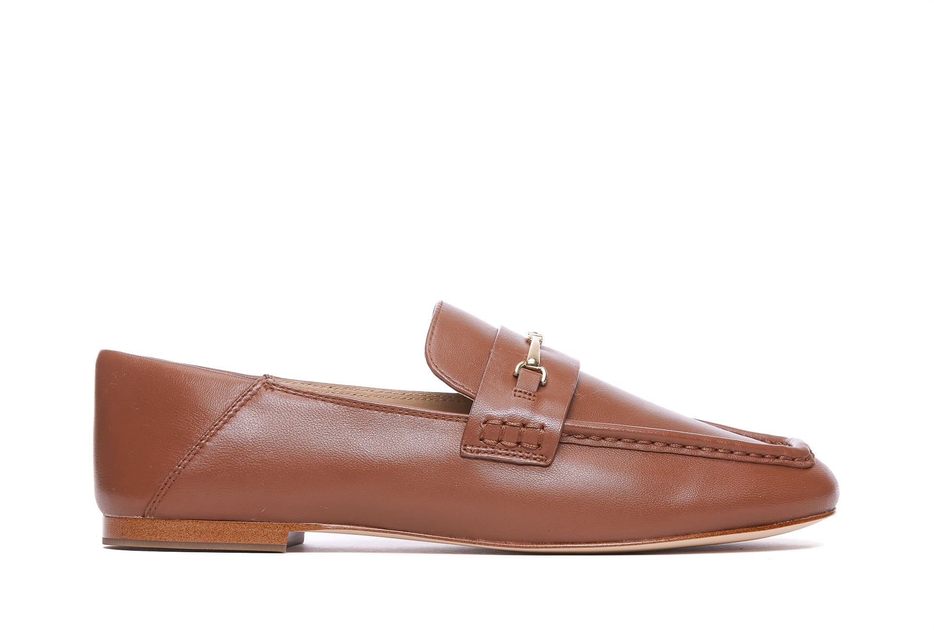 Michael Kors Flat Shoes Brown Leather / Sole