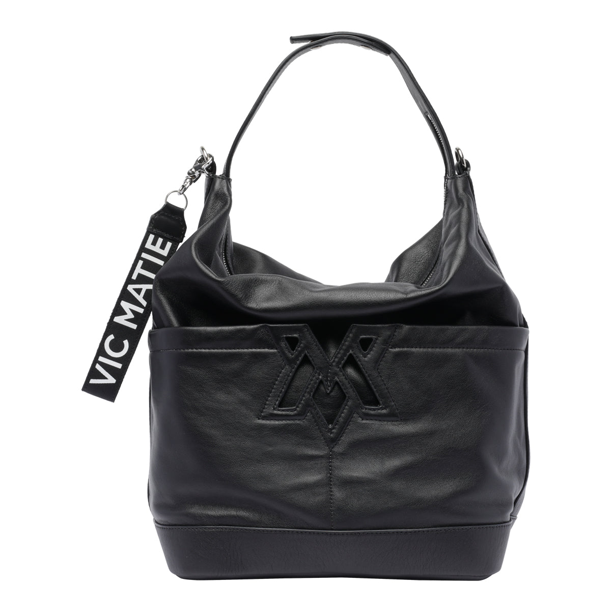 Vic Matie Bags Black Calf Leather