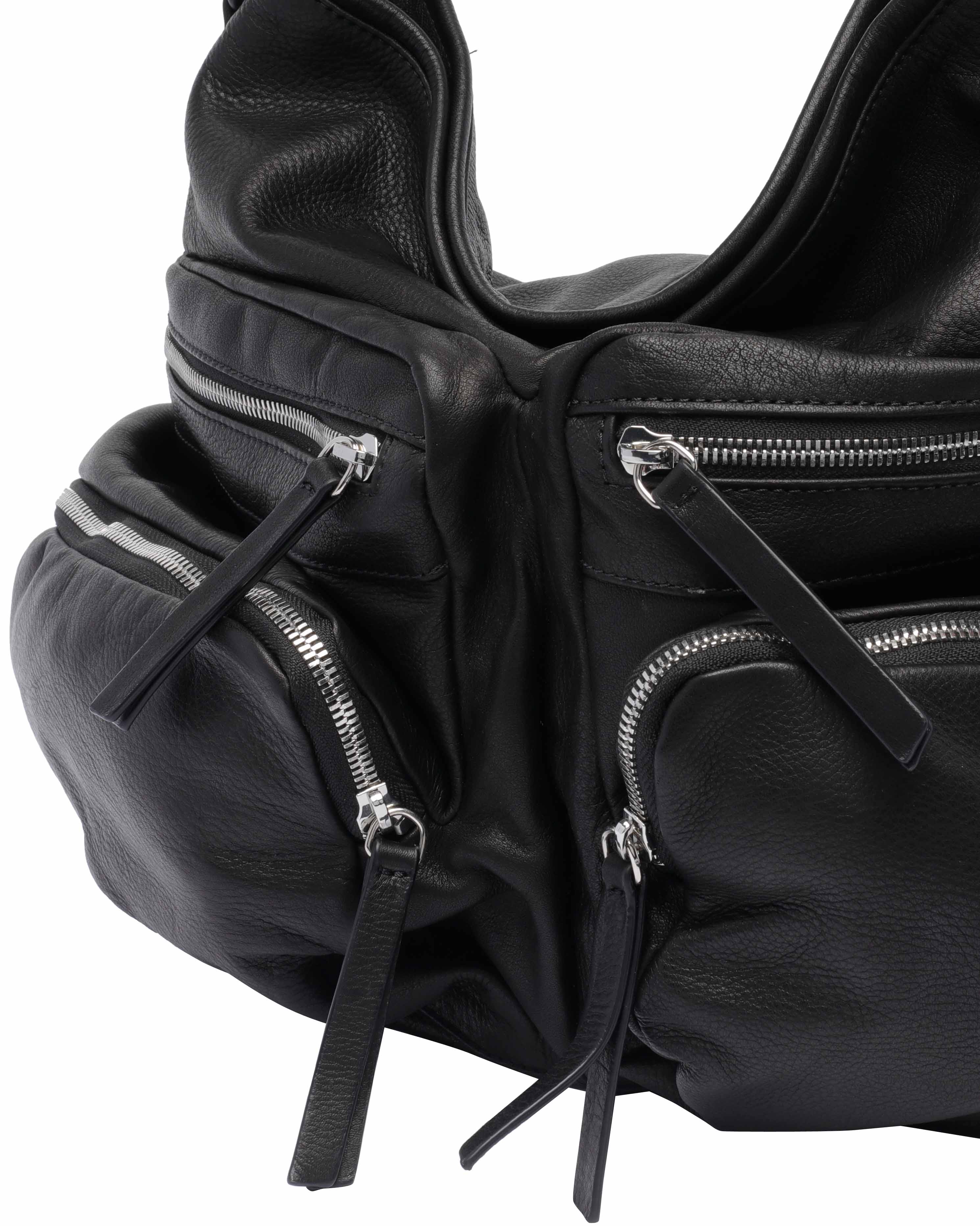 Vic Matie Bags Black Calf Leather