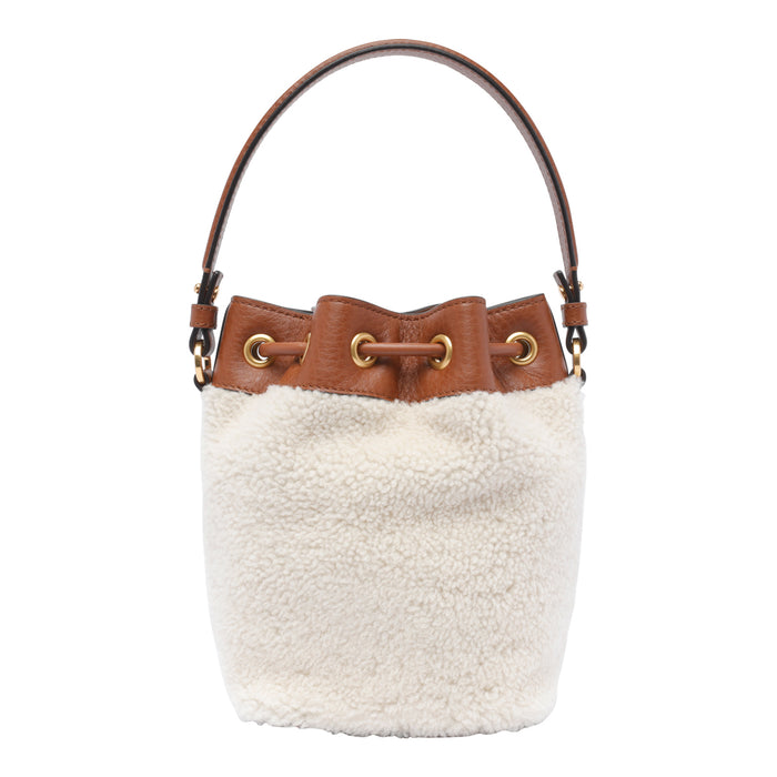 Valentino Garavani Bags White Shearling