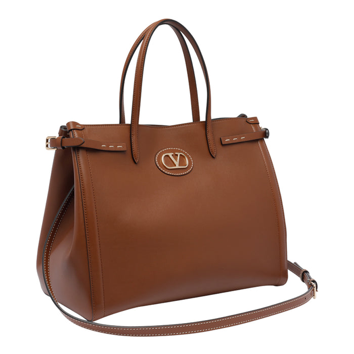 Valentino Garavani Bags Brown Calf Leather