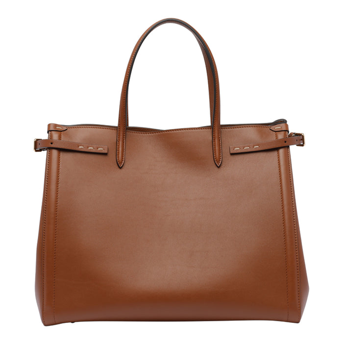 Valentino Garavani Bags Brown Calf Leather