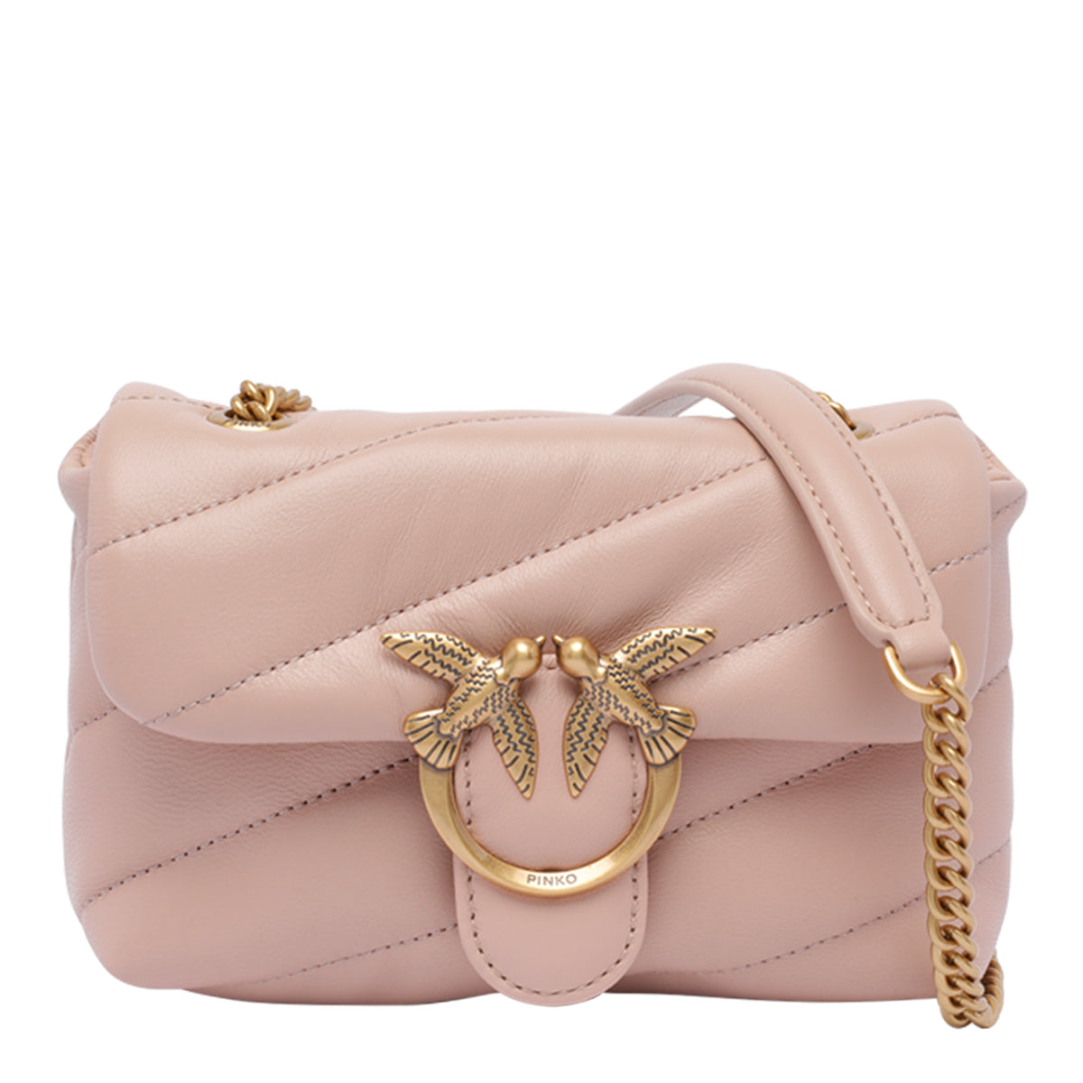 Pinko Bags Pink Sheep Leather