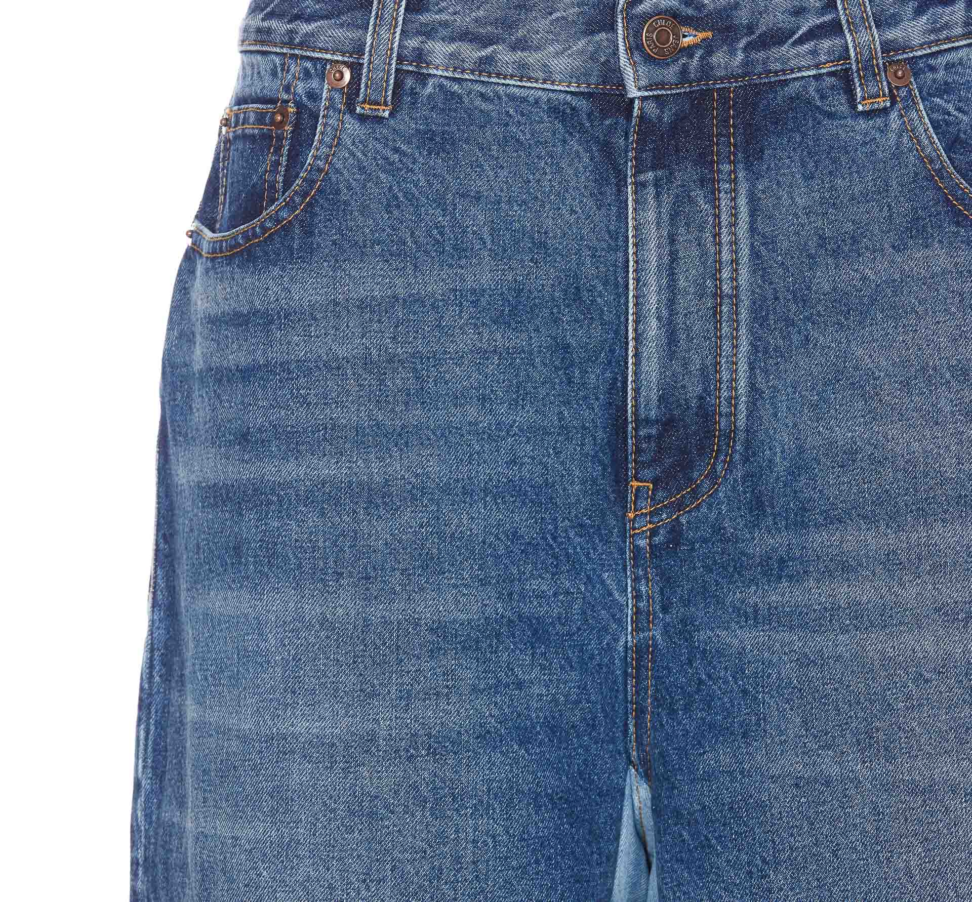 Chloè Jeans Blue Cotton