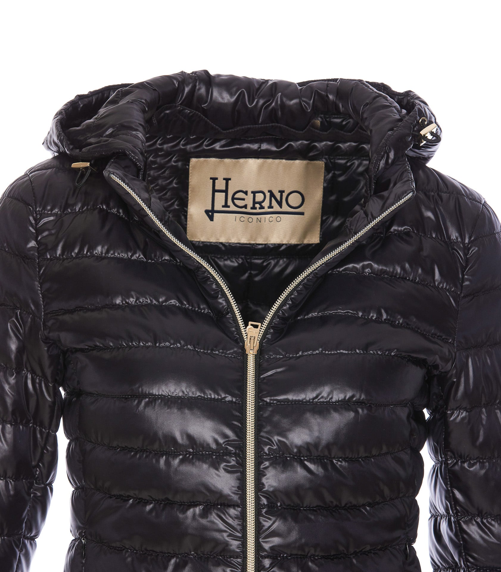Herno Coats Black Polyamide