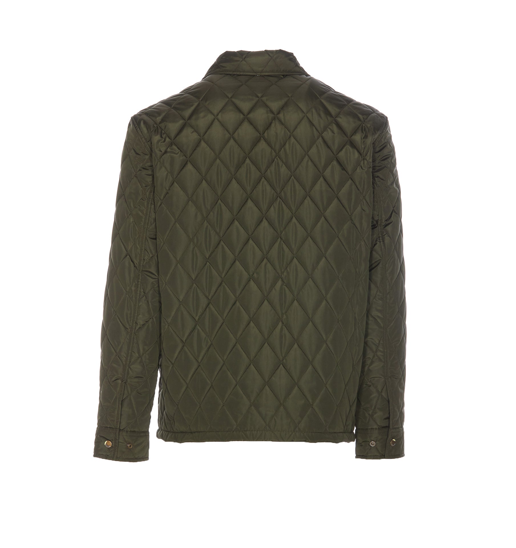 Burberry Jackets Green Polyamide