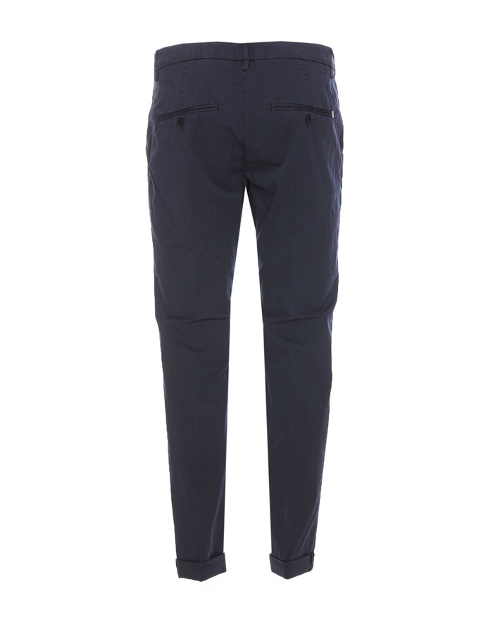 Dondup Trousers Black Cotton