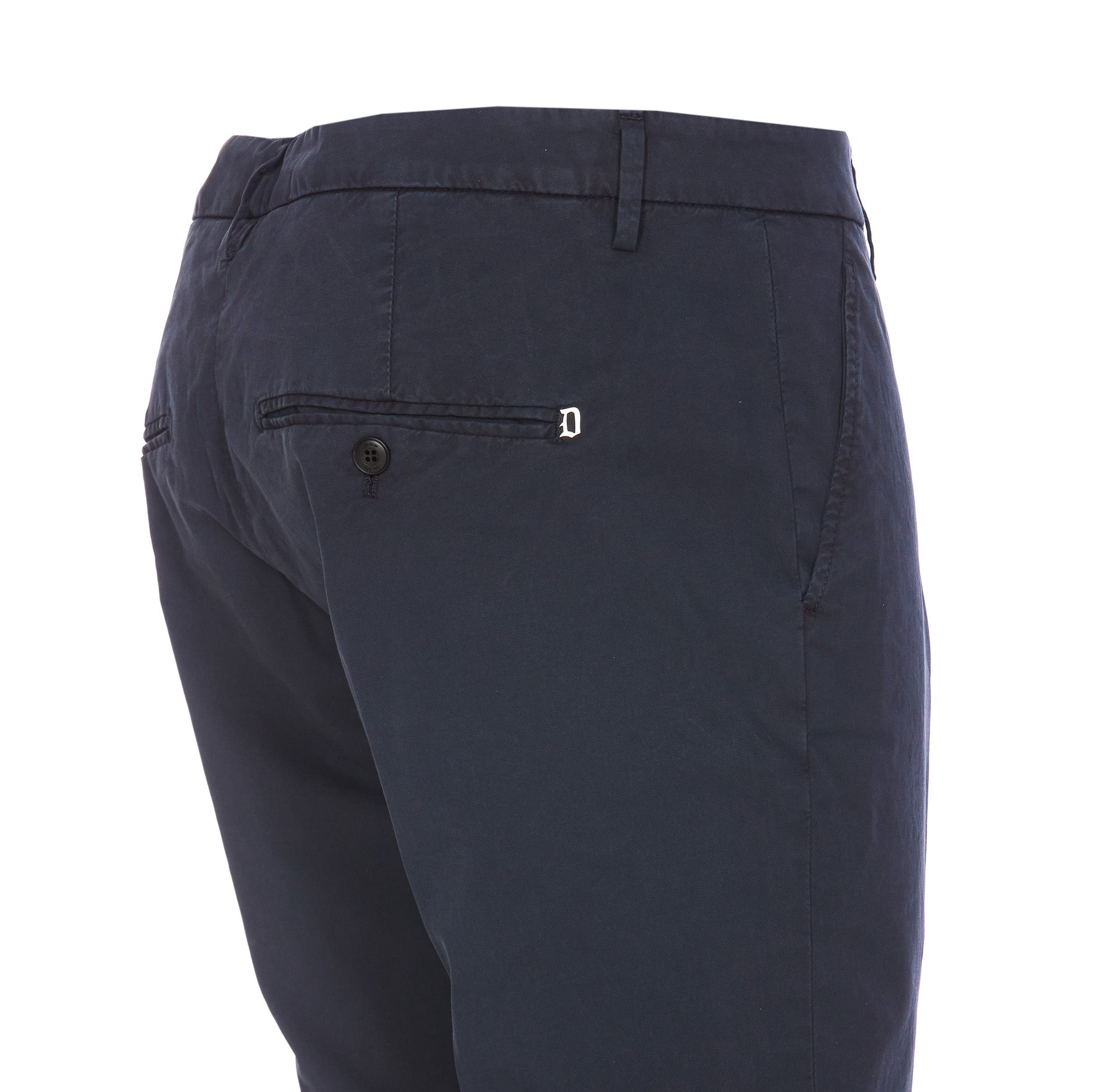Dondup Trousers Black Cotton