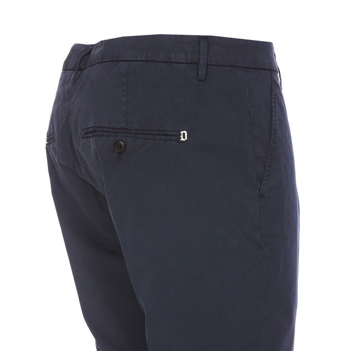 Dondup Trousers Black Cotton