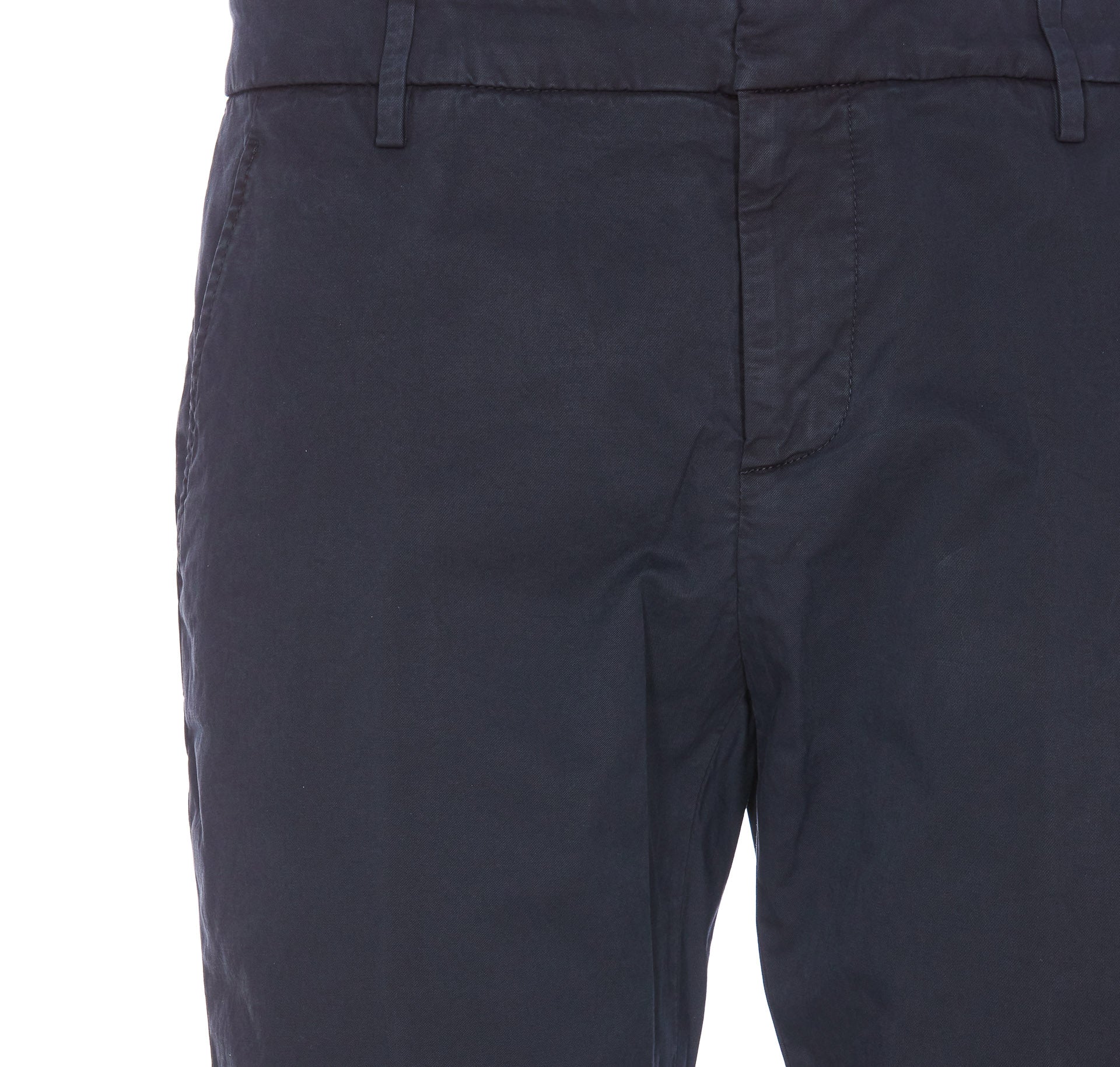Dondup Trousers Black Cotton