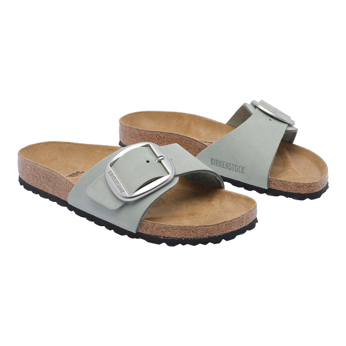 Birkenstock Sandals Green Calf Leather/rubber Sole