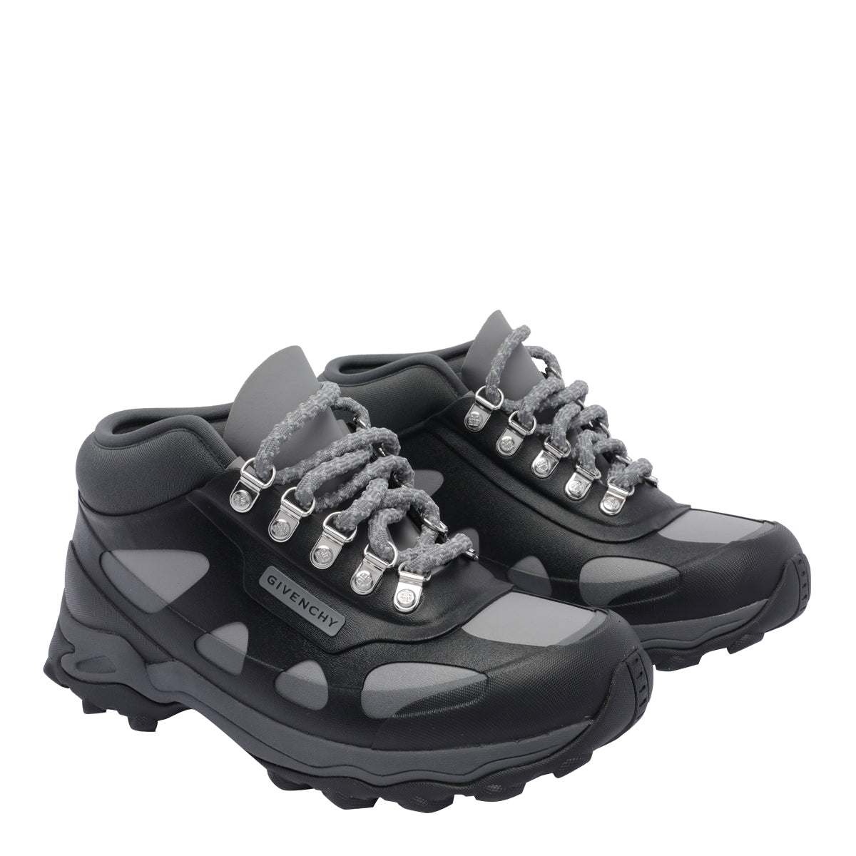 Givenchy Boots Black Caoutchouc Residui Textiles