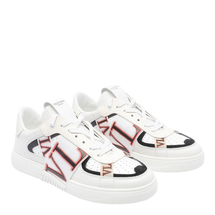 Valentino Garavani Sneakers White Calf Leather/rubber Sole
