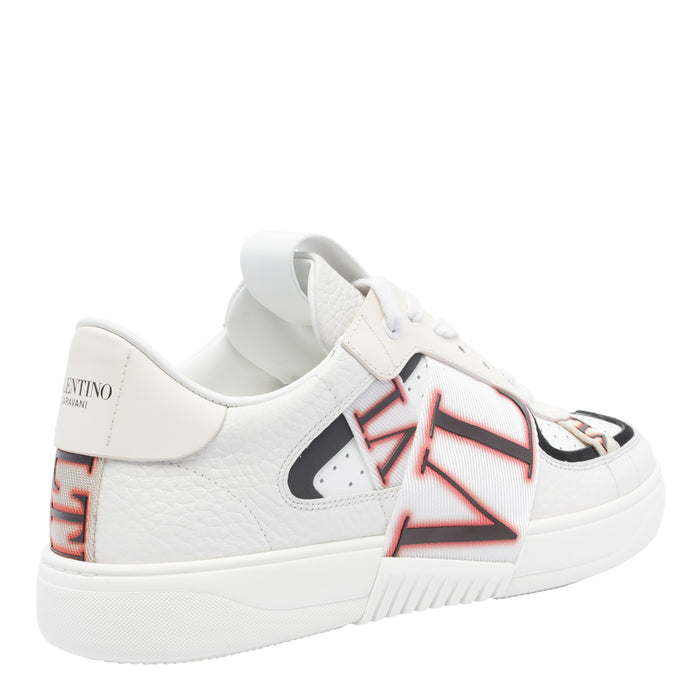 Valentino Garavani Sneakers White Calf Leather/rubber Sole