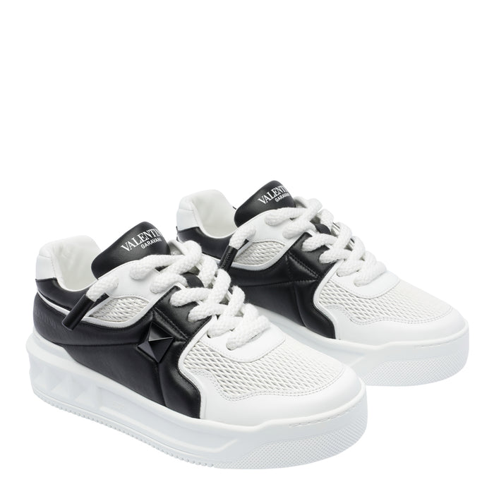 Valentino Garavani Sneakers White Calf Leather/rubber Sole