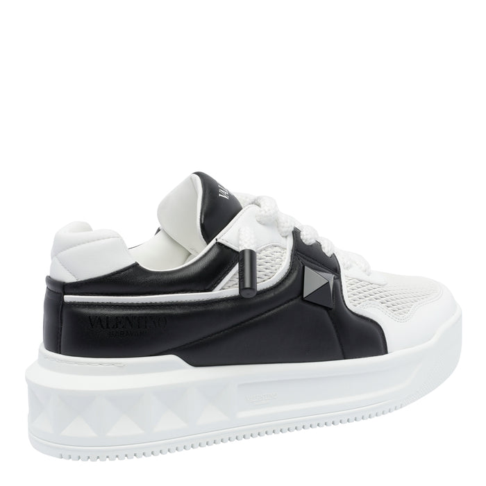 Valentino Garavani Sneakers White Calf Leather/rubber Sole