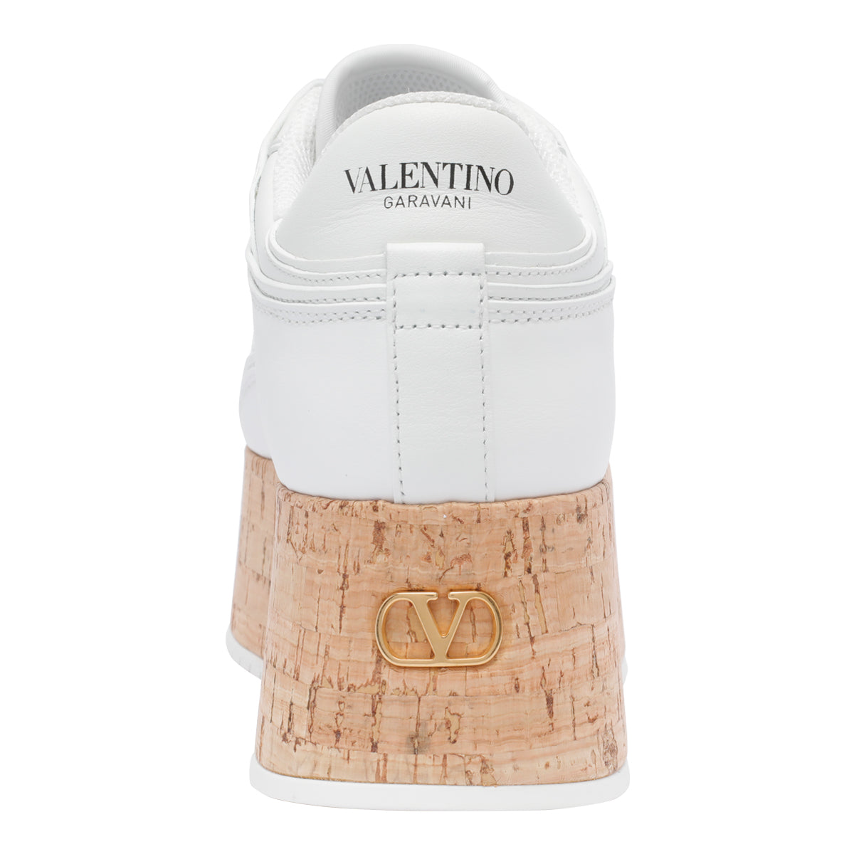 Valentino Garavani Sneakers White Calf Leather/rubber Sole