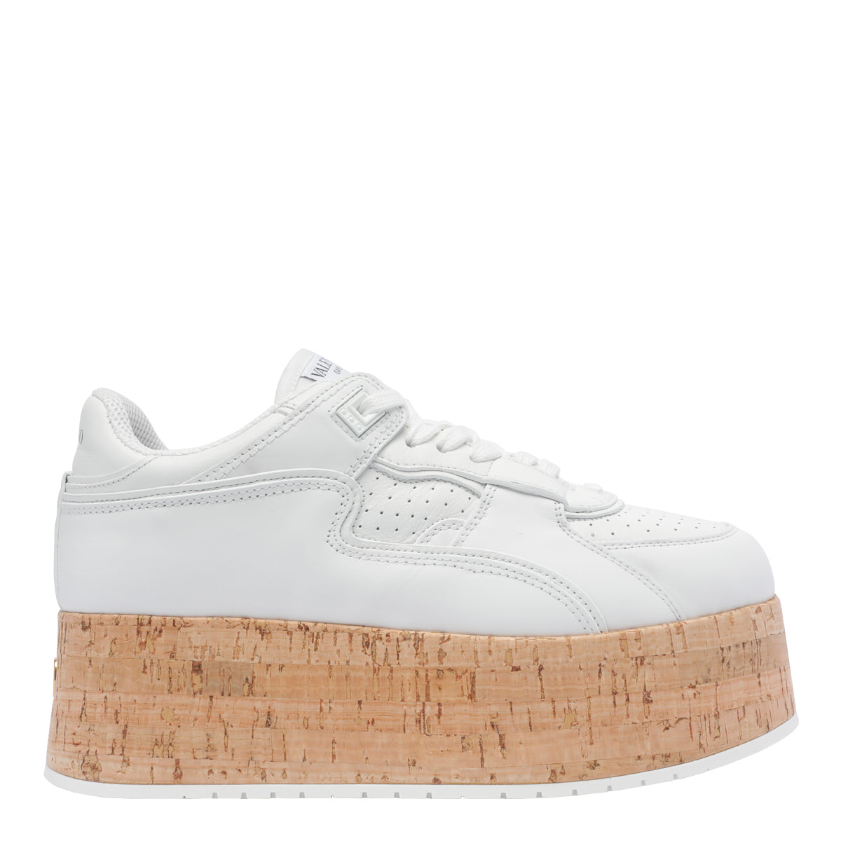 Valentino Garavani Sneakers White Calf Leather/rubber Sole