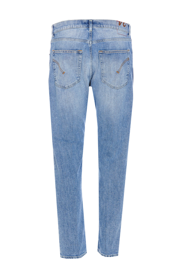 Dondup Jeans Blue Cotton