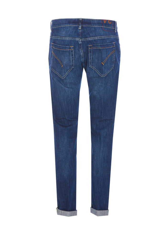 Dondup Jeans Blue Cotton