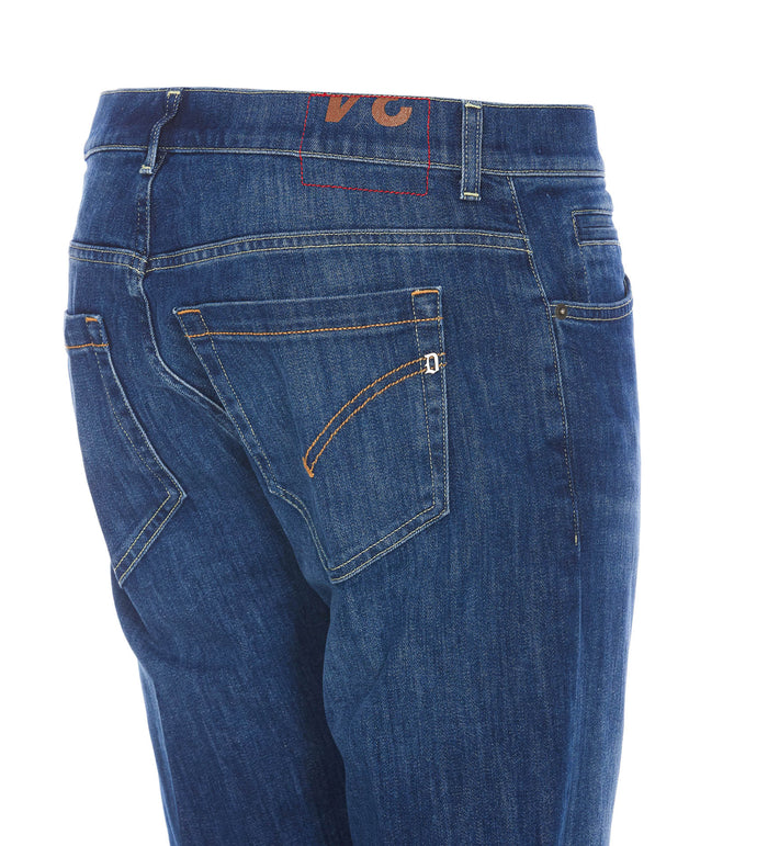 Dondup Jeans Blue Cotton