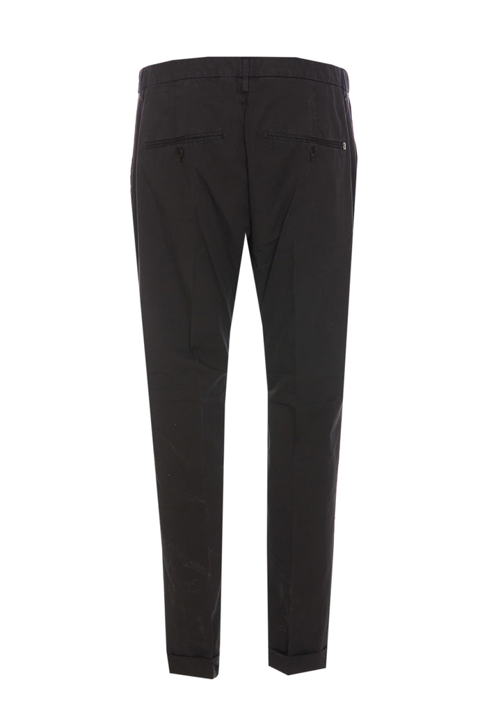 Dondup Trousers Black Cotton