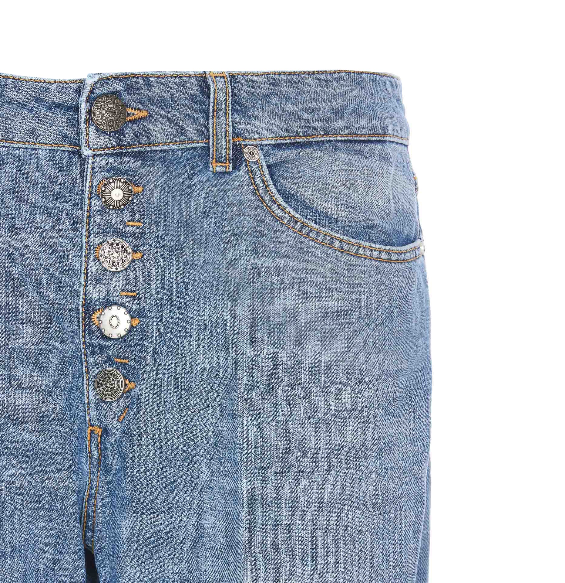 Dondup Jeans Blue Cotton