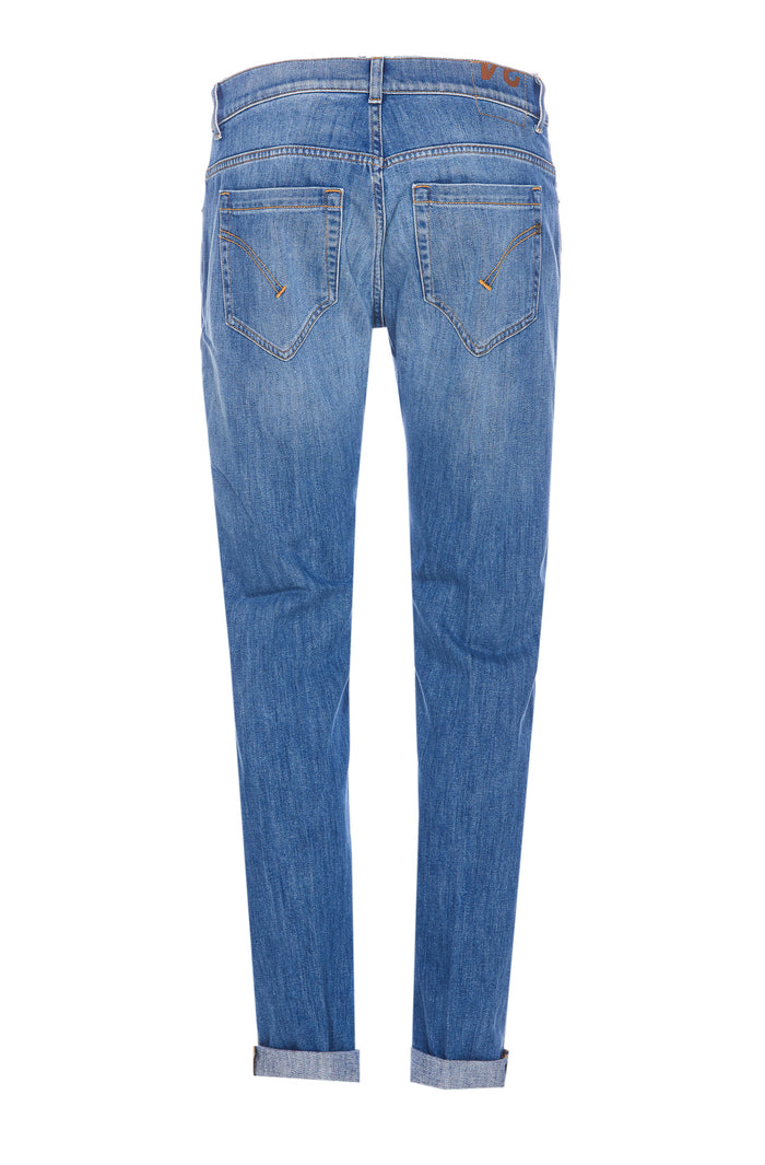 Dondup Jeans Blue Cotton