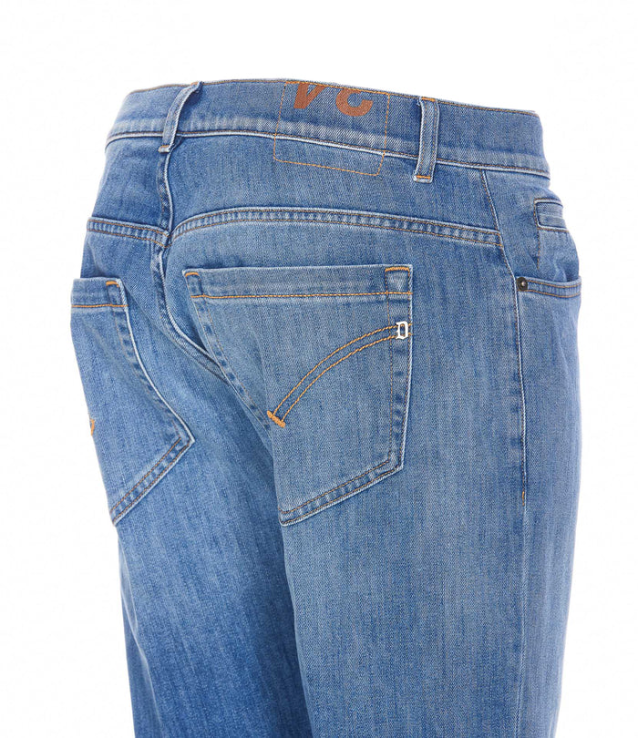 Dondup Jeans Blue Cotton
