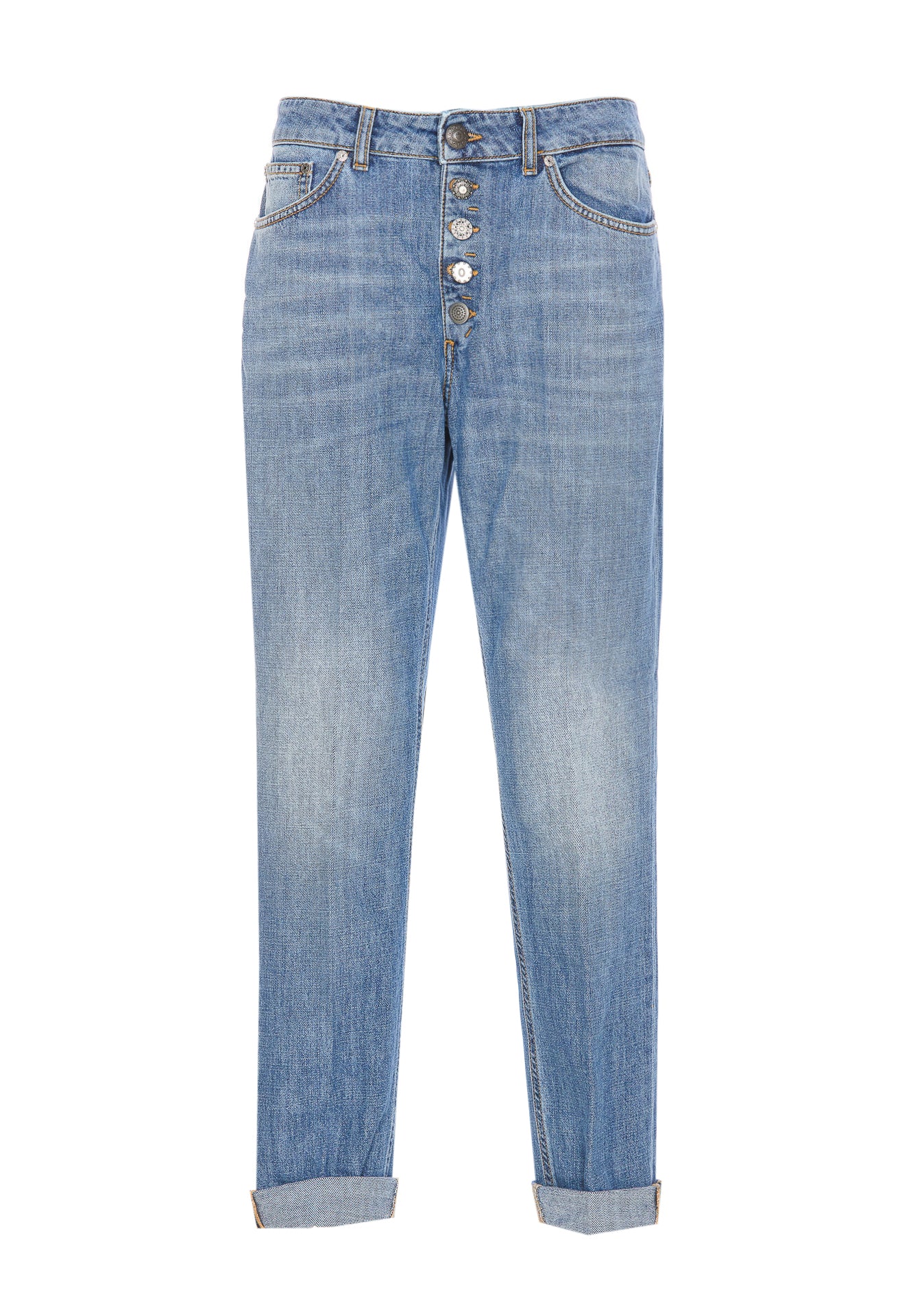 Dondup Jeans Blue Cotton
