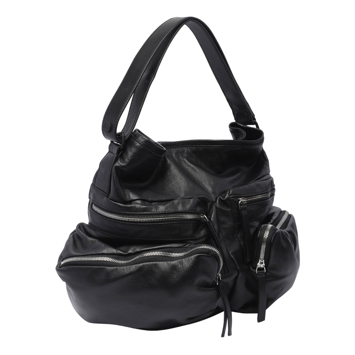 Vic Matie Bags Black Calf Leather