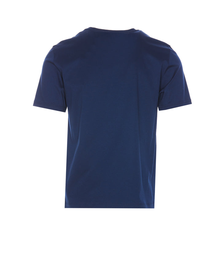 Valentino Garavani T-Shirts And Polos Blue Cotton