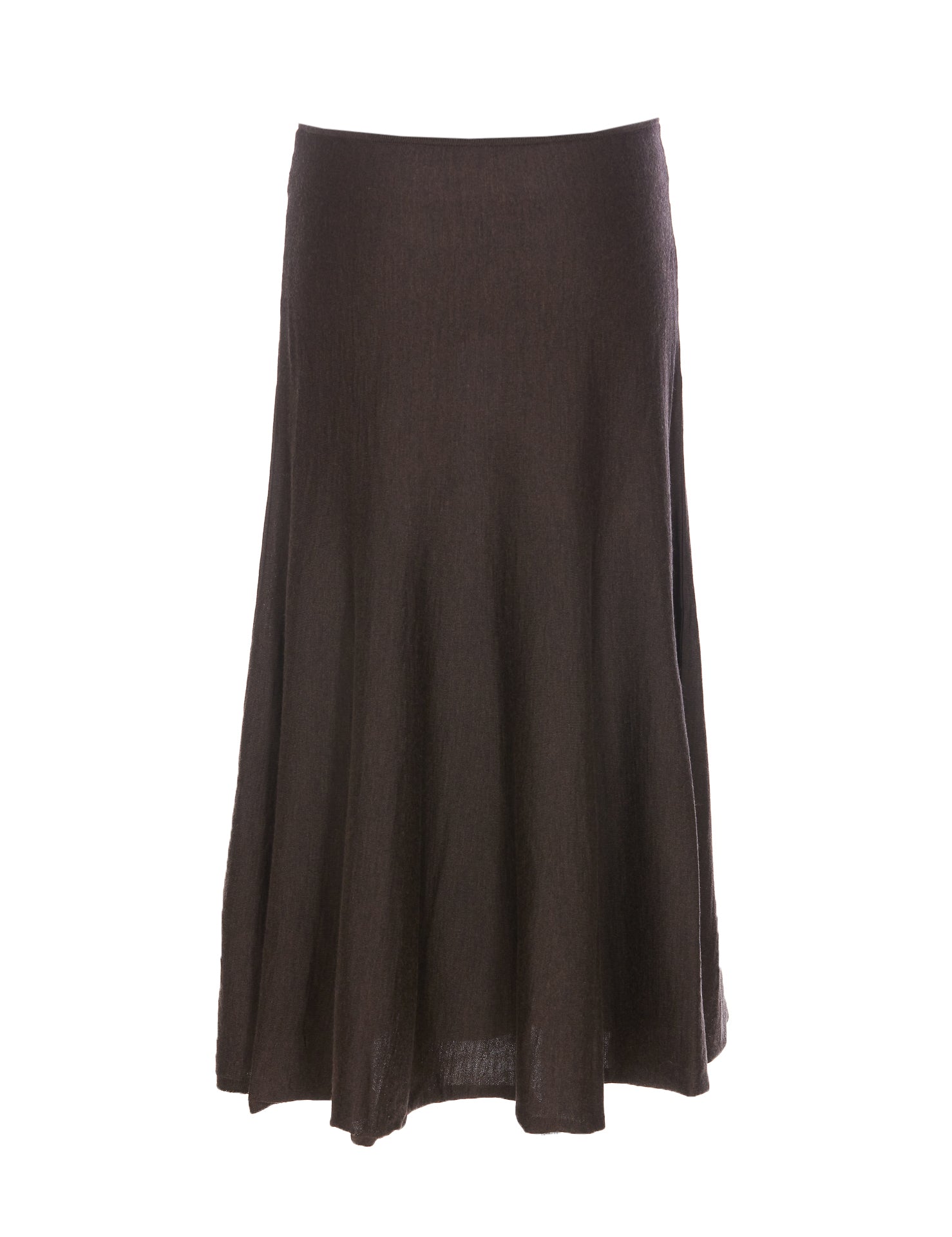 Khaite Skirts Brown Wool
