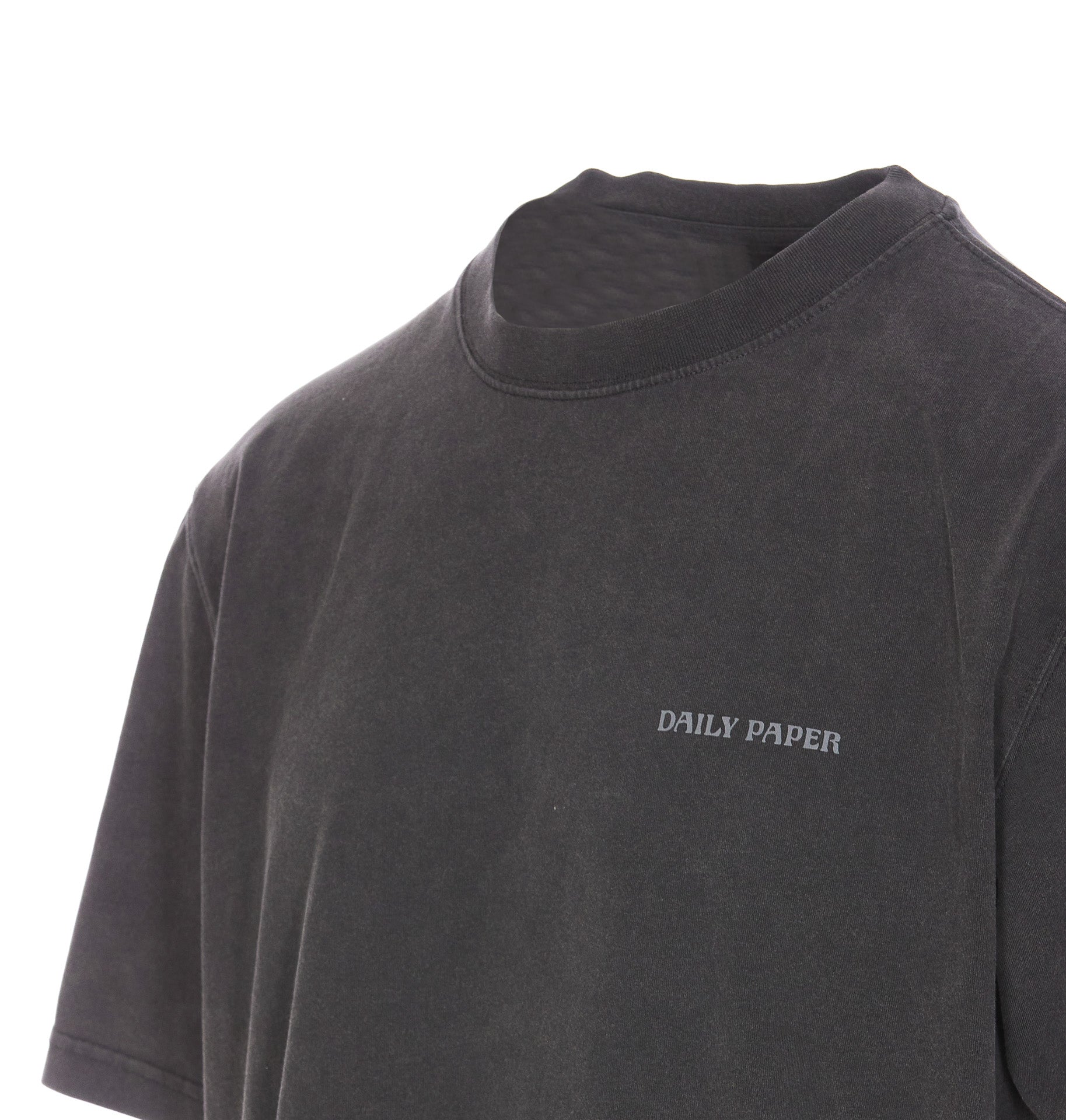 Daily Paper Uomo T-Shirts And Polos Black Cotton