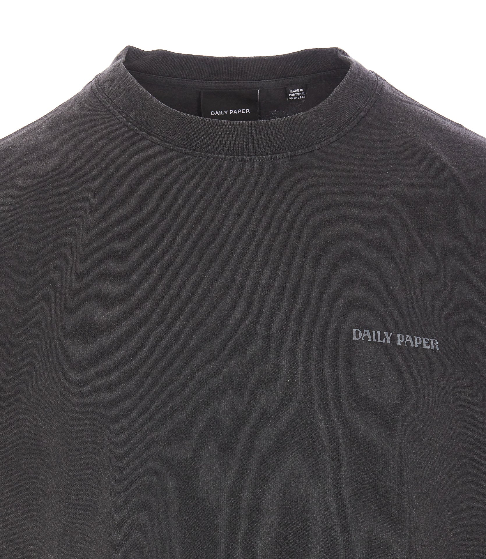Daily Paper Uomo T-Shirts And Polos Black Cotton