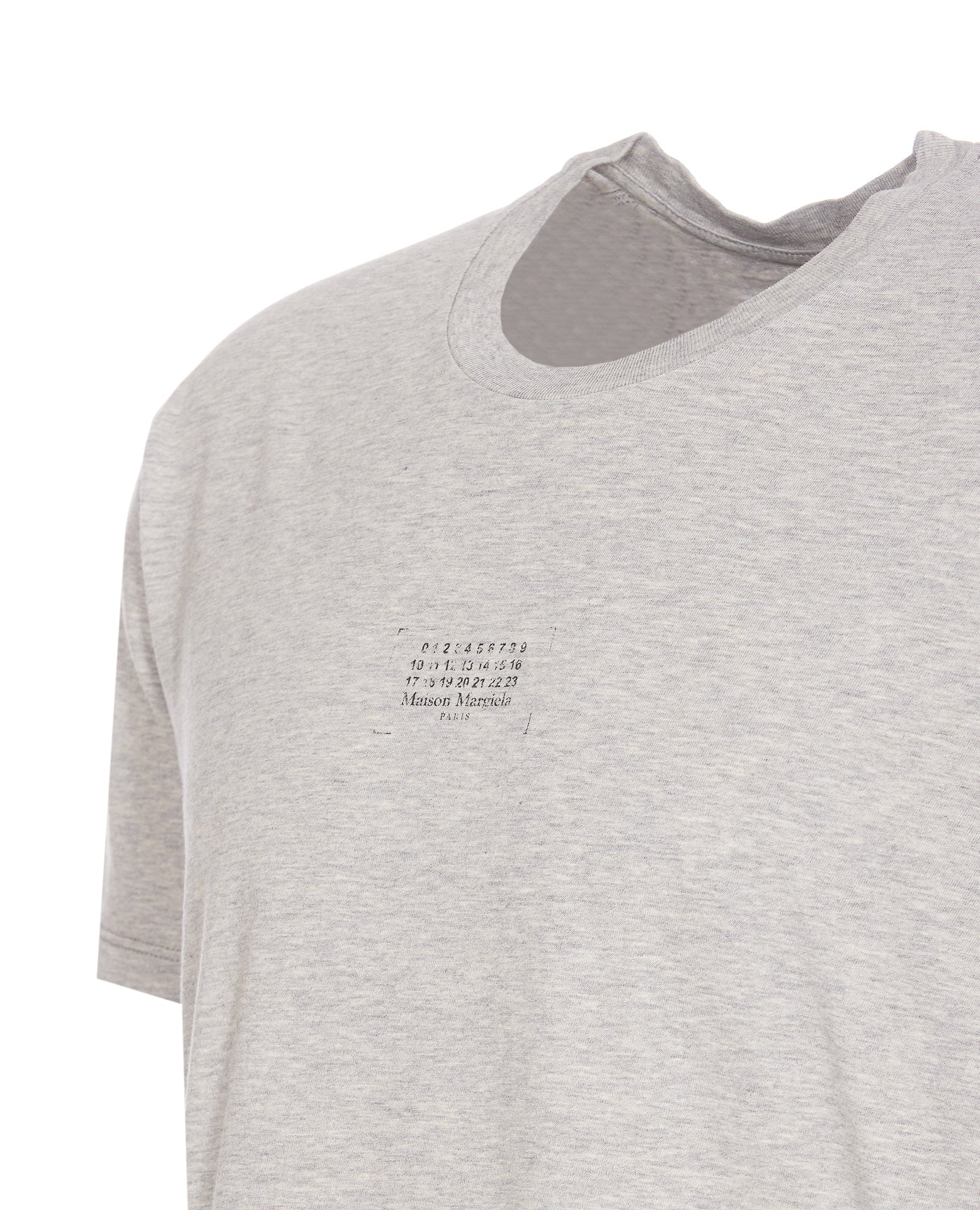 Maison Margiela T-Shirts And Polos Grey Cotton