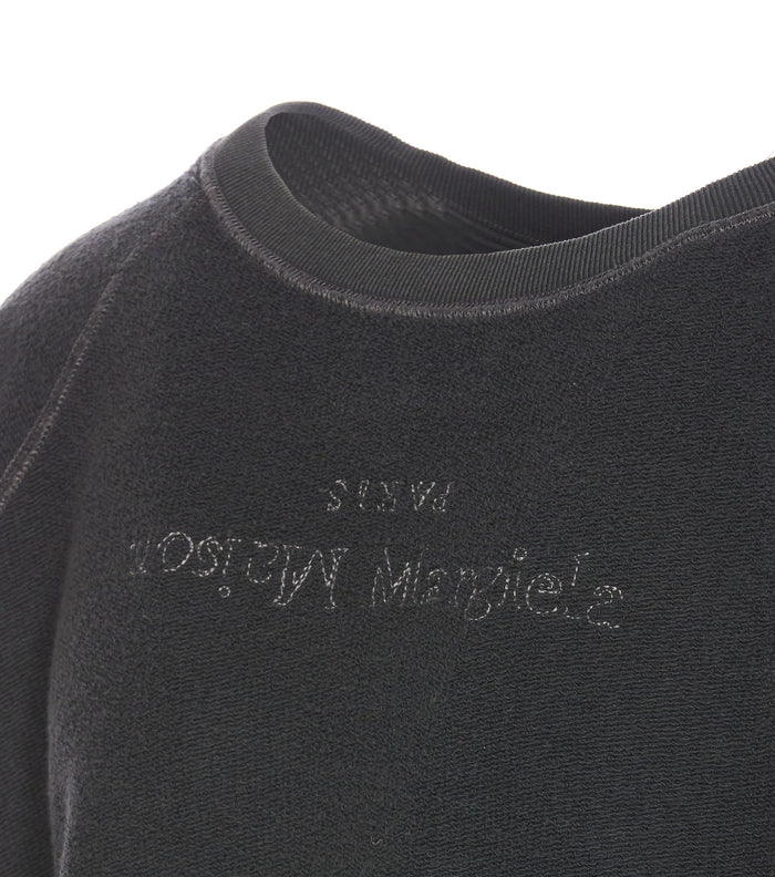 Maison Margiela Sweaters Grey Cotton