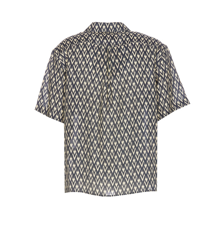 Valentino Garavani Shirts Multicolour Flax Linen