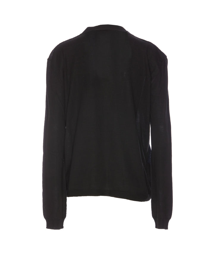 Marni Sweaters Blue Virgin Wool