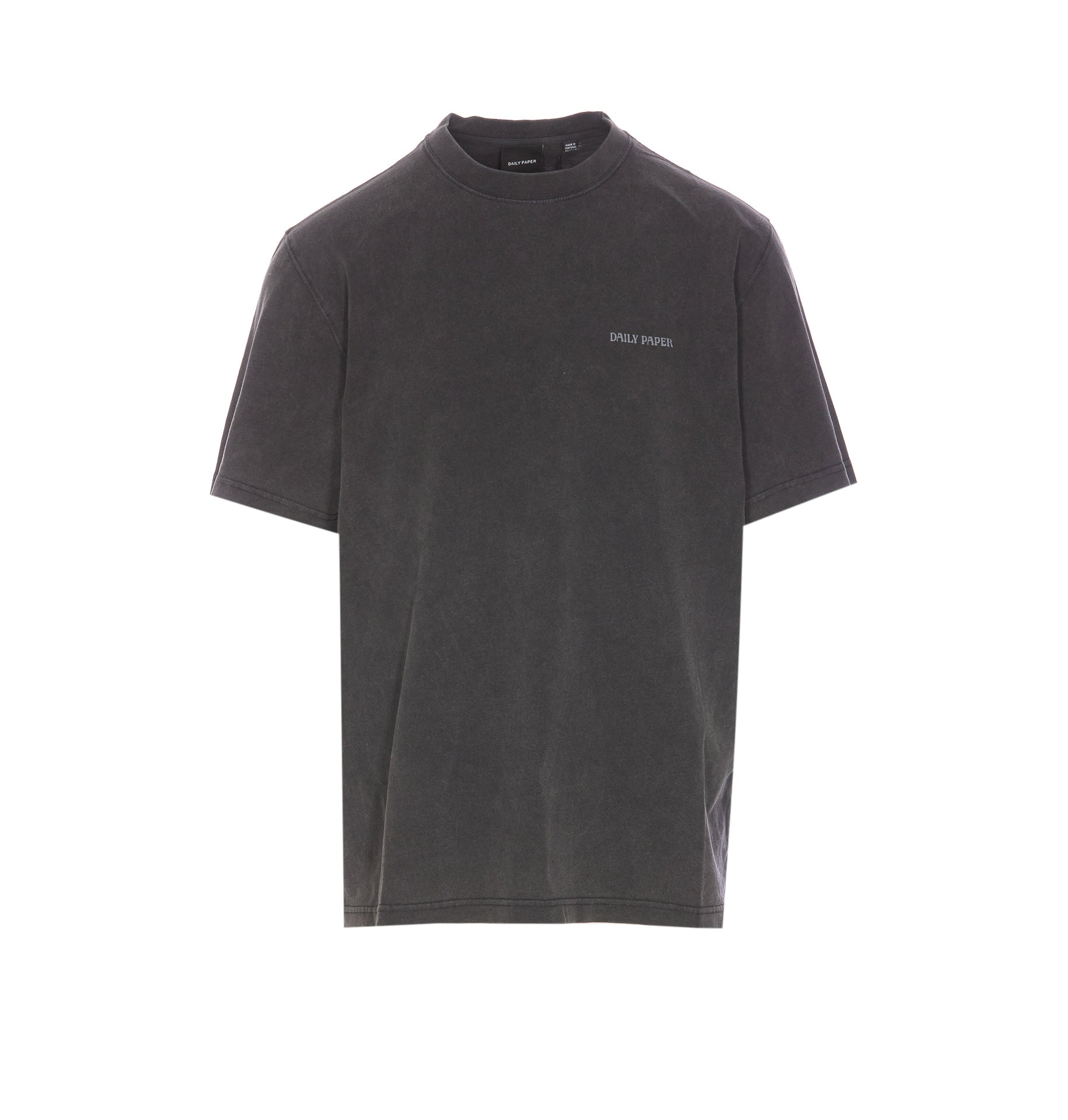 Daily Paper Uomo T-Shirts And Polos Black Cotton