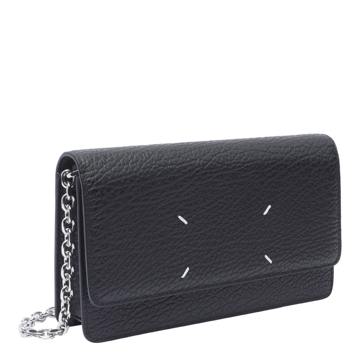 Maison Margiela Wallets Black Calf Leather